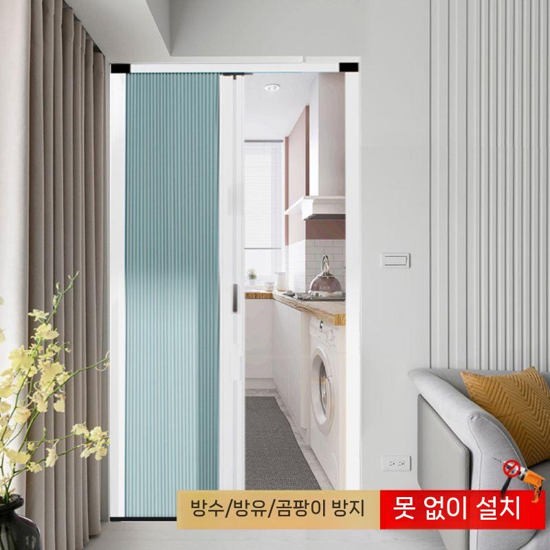 자바라문 자바라 홀딩도어 칸막이 오프화이트-완전 정전 - 상세 이미지 5