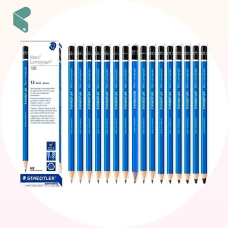 JLCOPJ협력사 연필 스테들러 마스 루모그라프 3H 12개입 전문가용 제도 제이엘생활