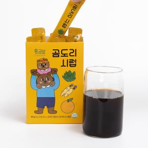 황금밭 곰도리 곰보배추시럽 10ml x 30팩 맛있게 먹은 솔직 후기 - 상품 이미지 3