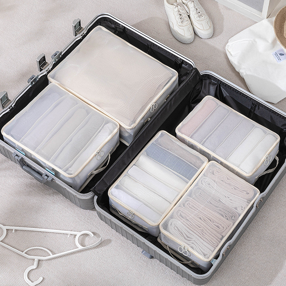 매쉬소재 칸칸이 옷정리함 소형 바지 옷 정리 트레이 옷장 수납 정리함