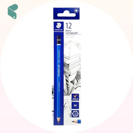 JLCOPJ협력사 연필 스테들러 마스 100 8B 12개입 전문가용 드로잉 세트 제이엘생활