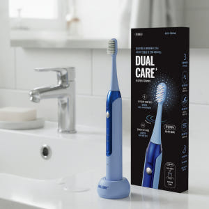 트로마츠 듀얼케어 전동칫솔, 회전식 음파진동과 트로마츠 생체전류 기술의 ... 개봉기 | 실사용 후기 - 상품 이미지 4