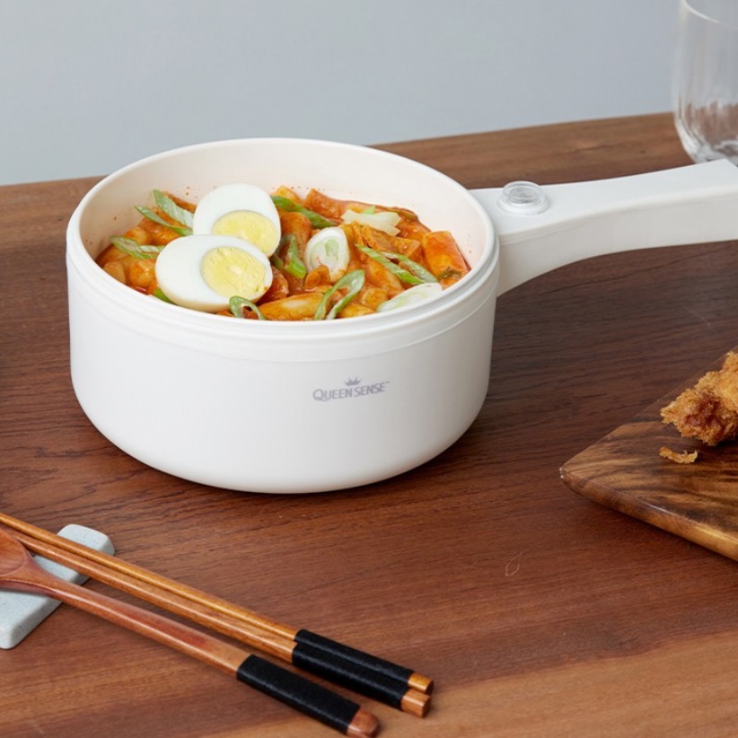 전기 소형 멀티 쿠커 대용량 만능팟 여행용 파티 쿠커