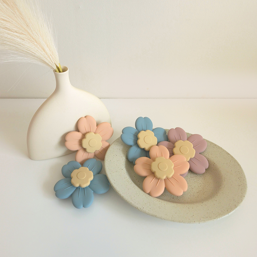 아크미 아기 흡착 회전 딸랑이 실리콘 스피너 신생아 장난감