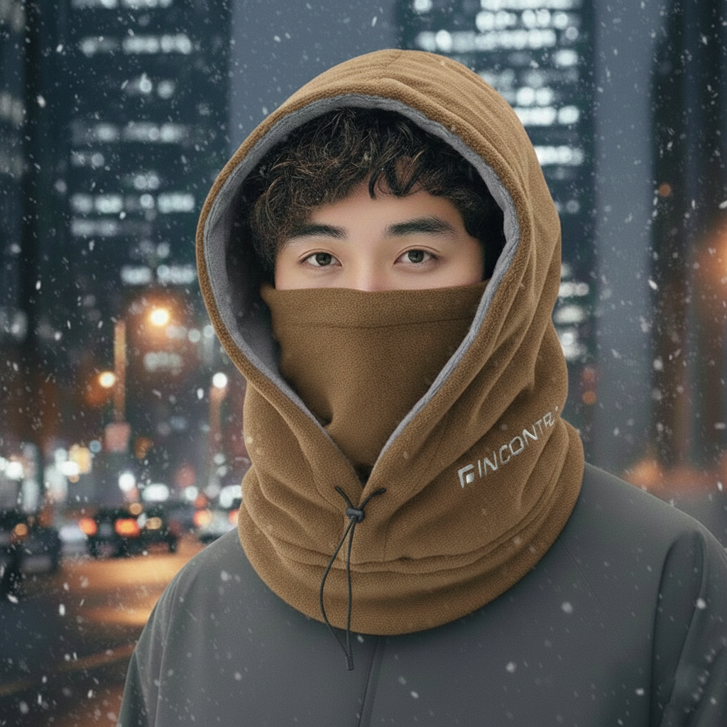 인콘트로 방한 후드 넥워머 겨울 바라클라바 목토시 골프 등산 이미지 6