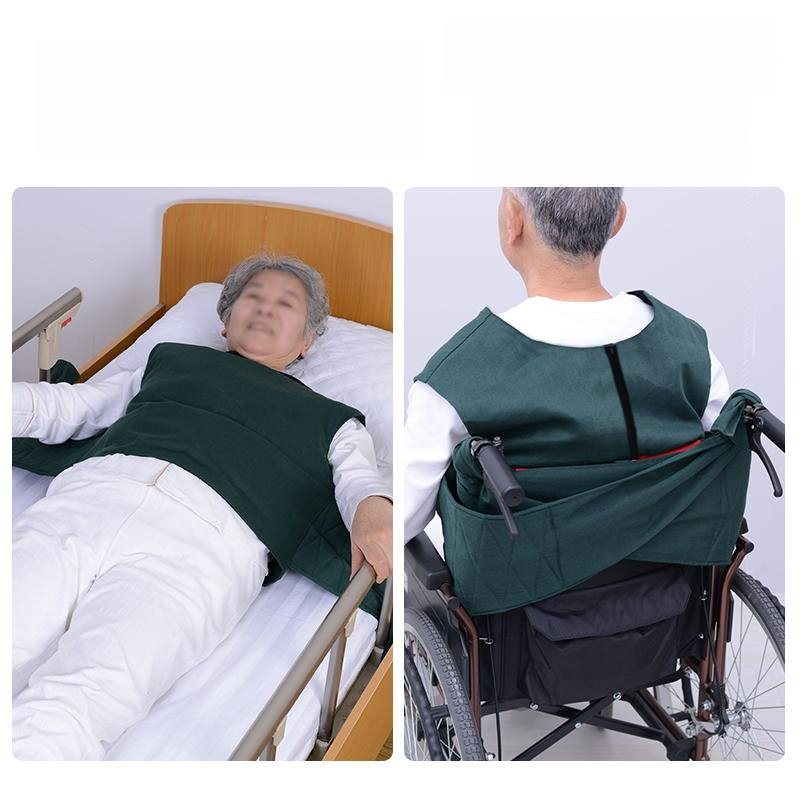노인환자 안전조끼 구속복 병상복 낙상방지 고정 스트랩 벨트 M 160-175cm - 상품 이미지