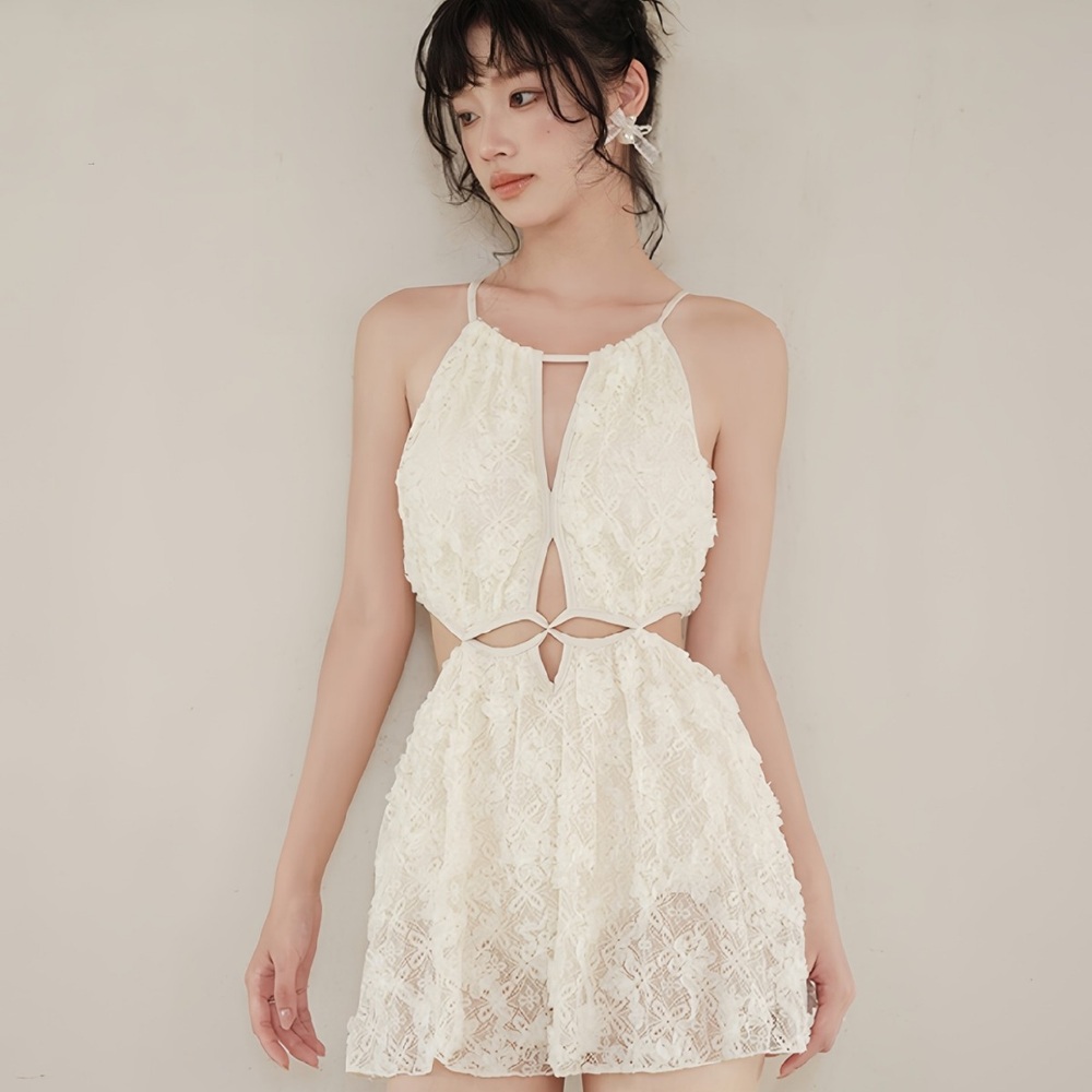 블랙드레스 웨딩촬영 스냅 피로연 2부 셀프웨딩 투피스 크롭탑 숏스커트 미니 - 상세 이미지 2