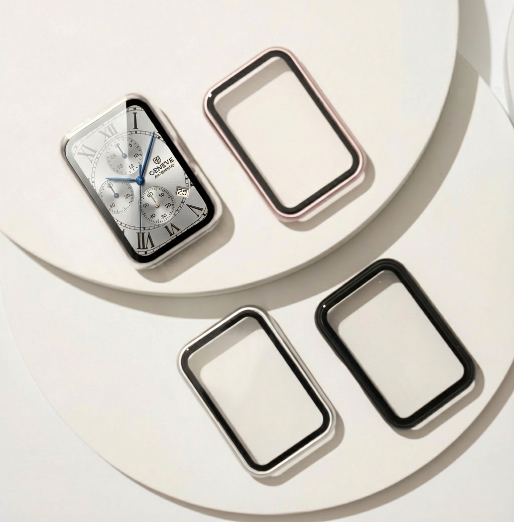 갤럭시핏3 호환 강화유리 하드 케이스 갤핏3 풀커버 제품 이미지