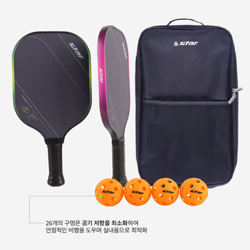 스타 피클볼 패드 2인세트 패들 뉴스포츠 라켓스포츠 - 상세 이미지 2