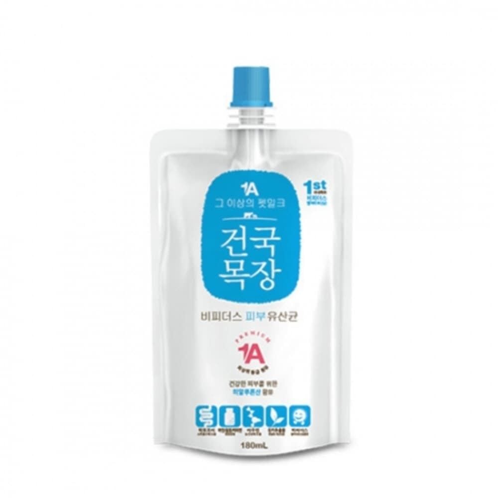 건국목장 비피더스 피부 유산균 180ml - 상품 이미지