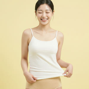 여성 순면 런닝 이너 민소매 레이어드 아토피 기본 끈나시 사계절용 착용 후기 | 사이즈/핏 총정리 - 상품 이미지 1