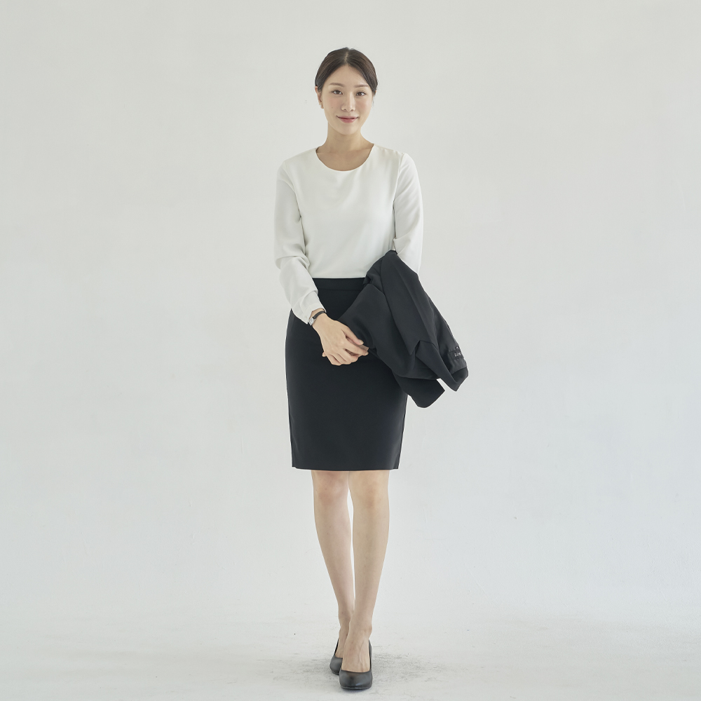 면접치마 정장스커트 빅사이즈 [고급] 이미지 4