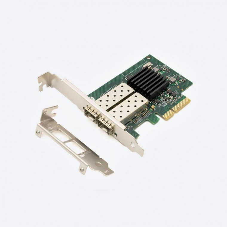 기가비트 랜카드 PCI-E EXPRESS 듀얼 인터넷 포트 - 메인 이미지