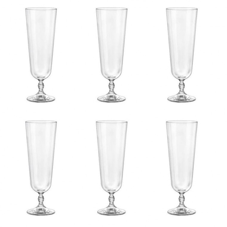 보르미올리 맥주잔 하이볼잔 유리컵 맥주컵 405ml 6P - 메인 이미지