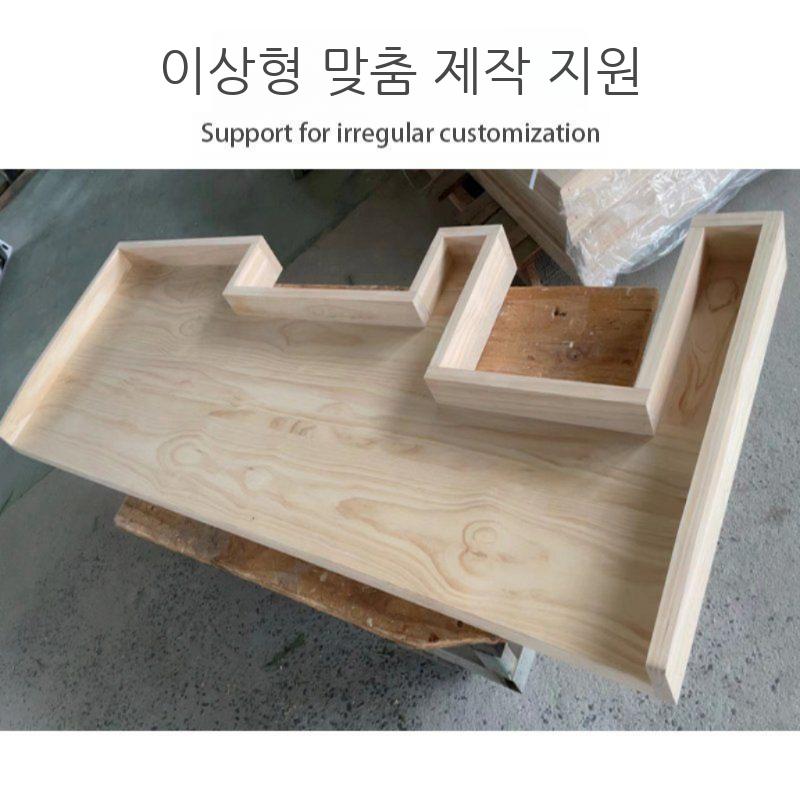대형나무도마 식당 주방 막도마 통짜 대형 나무 도마 업소용 원목 대량작업 작업대 보드 - 상세 이미지 5
