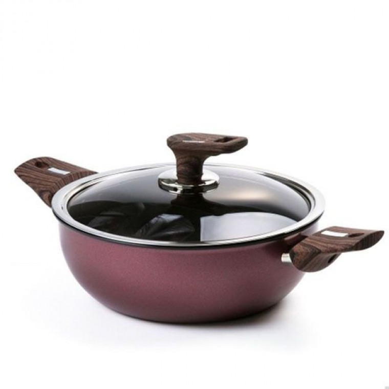 매직쉐프 인덕션 전골 냄비 조림 찌개 24cm 레드 - 메인 이미지