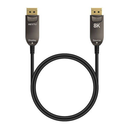 (주)이지넷유비쿼터스 현지 공장 부드러운 120Hz주사율 대역폭 32.4Gbps UHD 8K AOC DP 1.4 광 케이블 5M NEXT-4005DP-AOC
