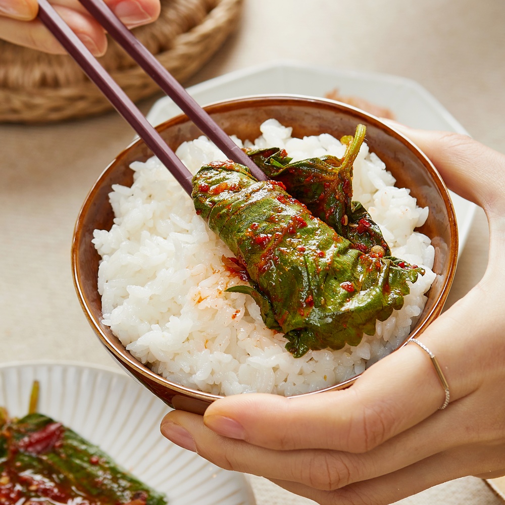반찬단지 맛있는 깻잎무침 업소용 반찬 4kg x 4개 - 상세 이미지 3
