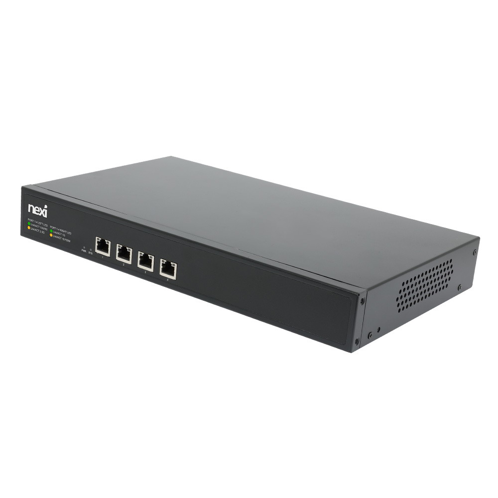 넥시 스위칭허브 4포트 10G IGMP 공유기 랜허브 스위치 랜선 네트워크 인터넷허브 - 상품 이미지