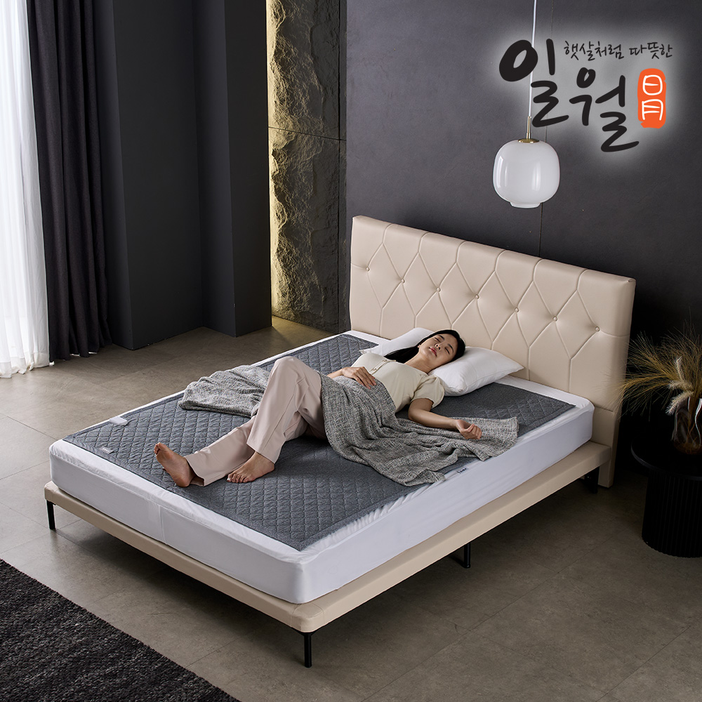 26년형 일월 전기매트 제이드 스퀘어 초절전형 워셔블 탄소 카본매트 싱글 이미지 7
