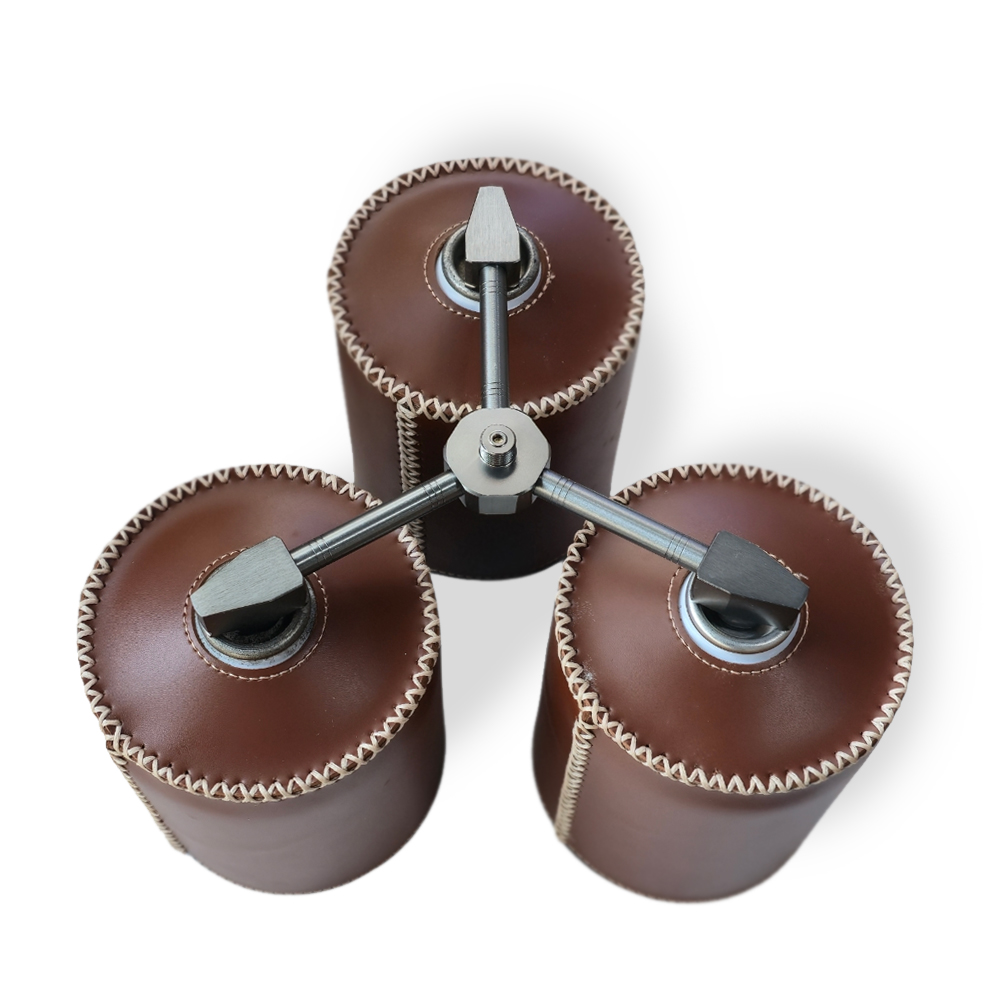 모아이캠핑 이와타니 파세코 신일 히터 난로 이소가스 스테이션 어댑터 자석식 세트 실속형