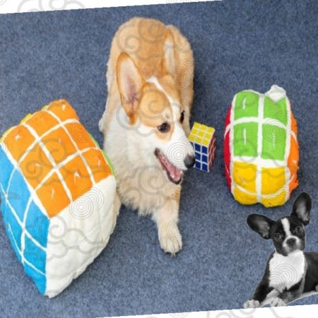 강아지 큐브 장난감 애견 두뇌개발 훈련용품 스트레스해소 분리불안 해결 반려견 지능향상 놀이용품