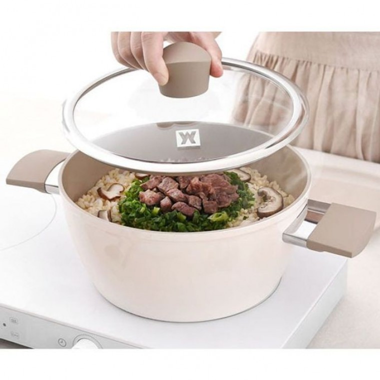 바겐슈타이거 인덕션 곰솥 냄비 찜냄비 들통 28cm - 메인 이미지