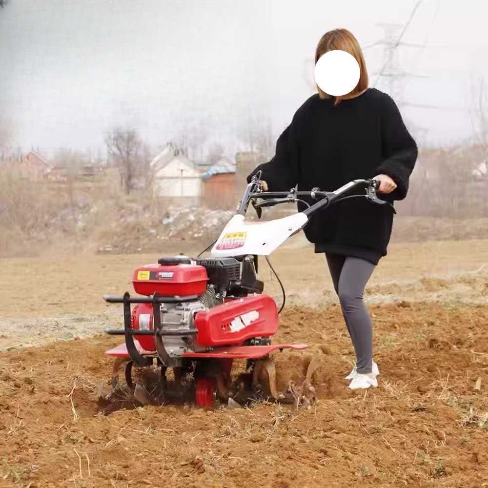 소형 농기계 트랙터 관리기 경운 제초 다기능 작업 가솔린+로터리칼 - 상세 이미지 5