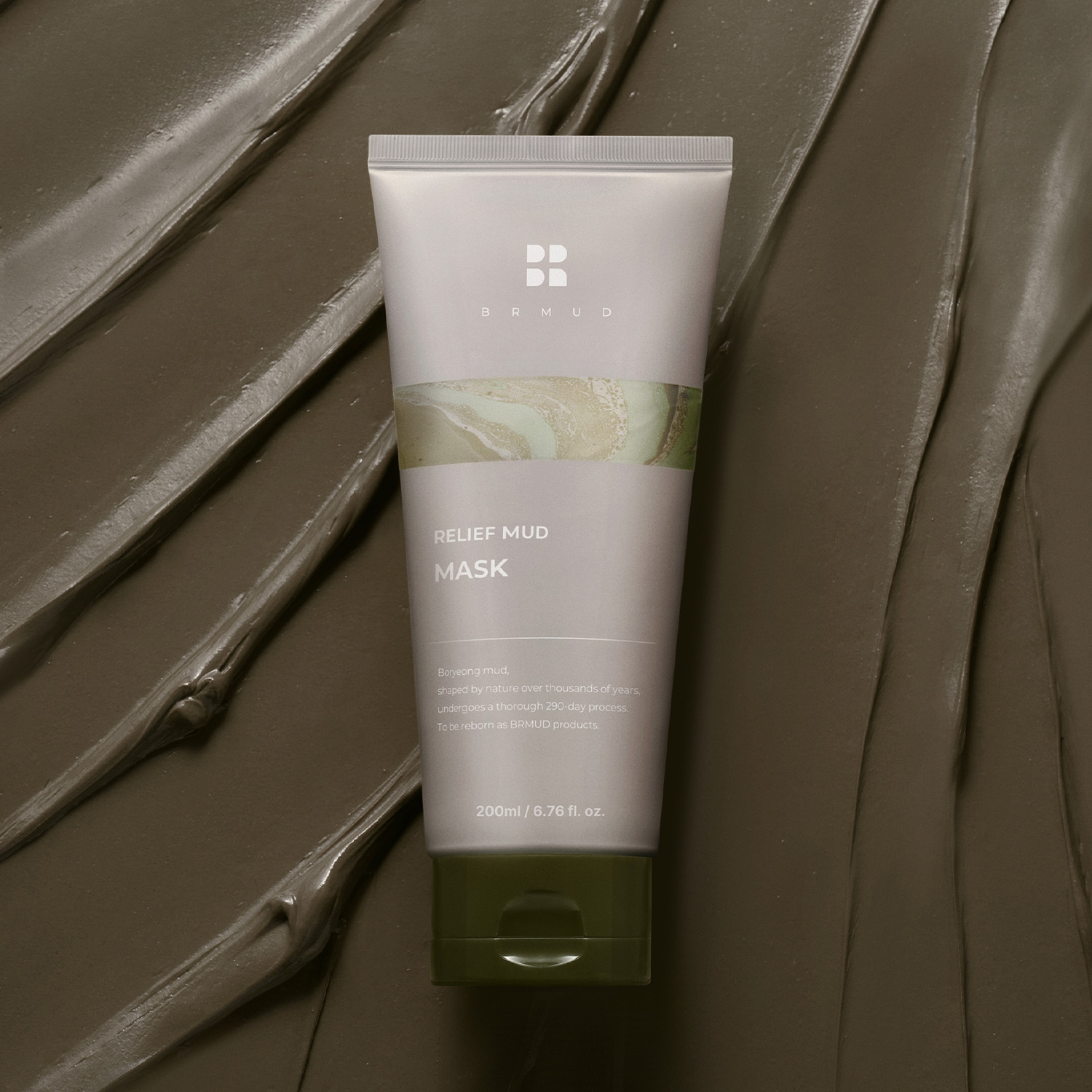 [대용량] 비알머드 머드팩 릴리프 보령 머드마스크 br머드 애프터런케어 200ml, 1개 이미지 4