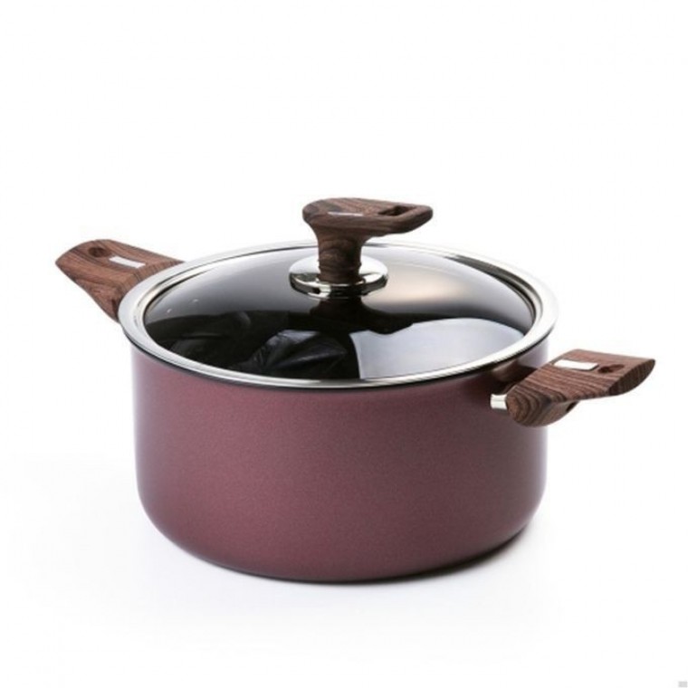 매직쉐프 인덕션 냄비 찌개 라면 조리 20cm 레드 - 메인 이미지
