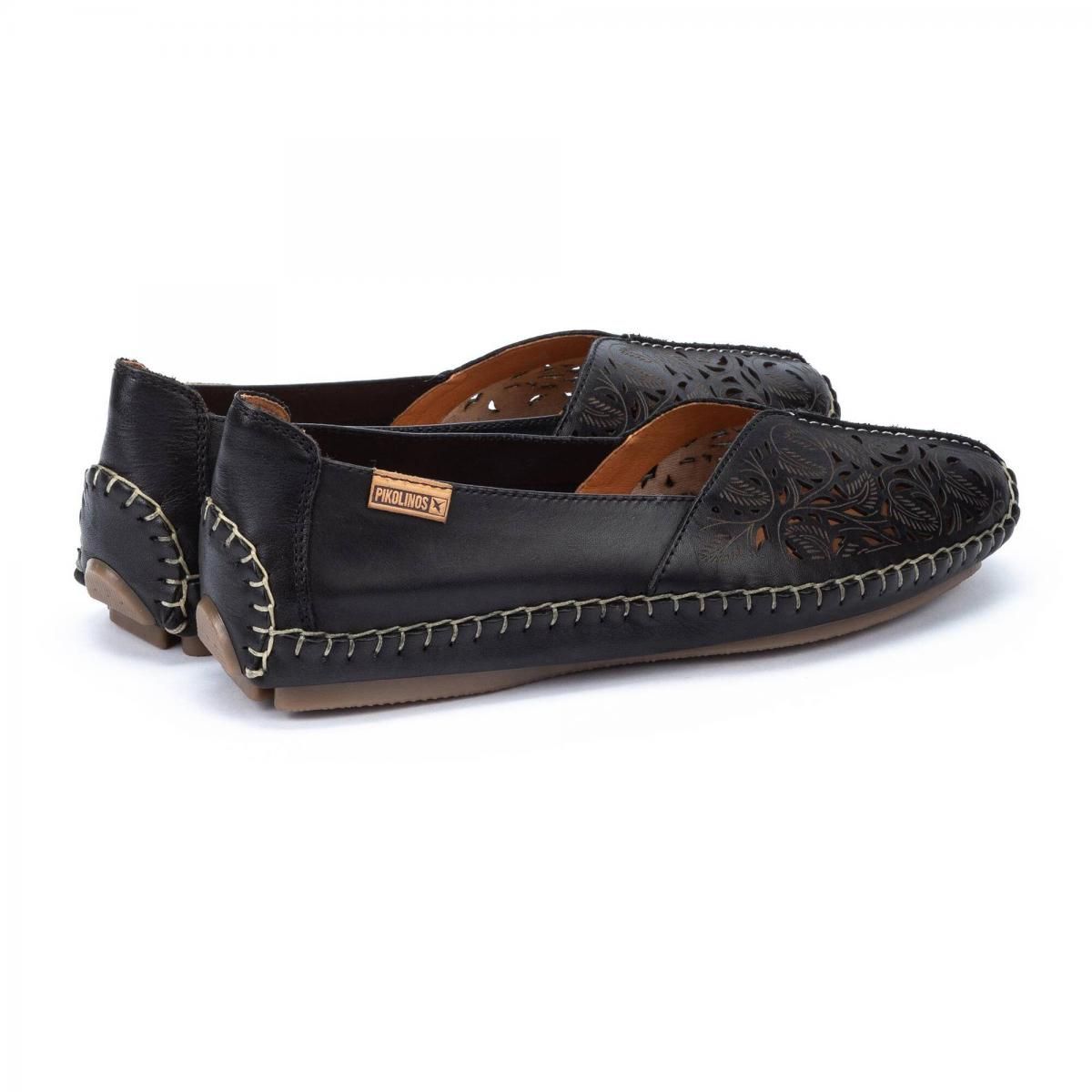 피콜리노스 펀칭레더 유니크 플렉서블 로퍼 JEREZ 578-4976 BLACK - 상세 이미지 4