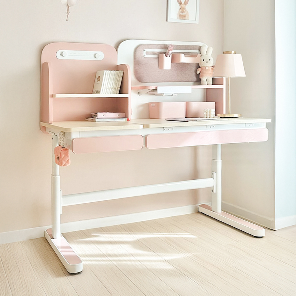 루나랩키즈 어린이 초등학생 바른자세 책상 스마트, 학생 공부 높이 각도 조절 제품 이미지