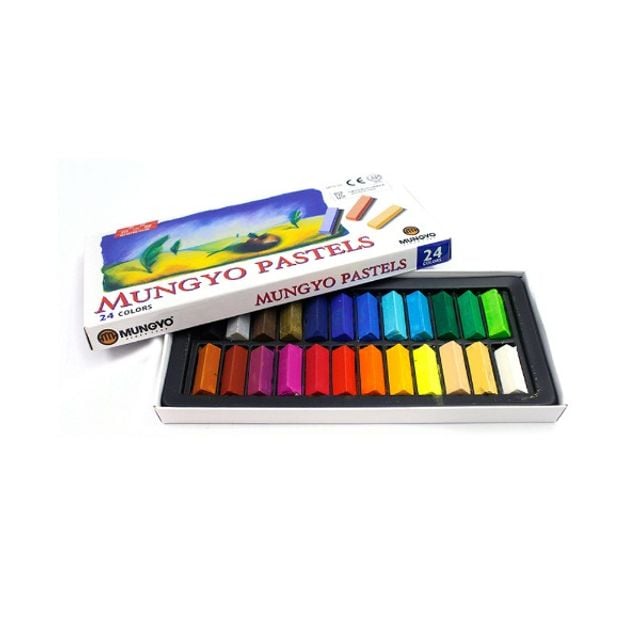 (문교) 파스텔 24색 소프트 파스텔 Mungyo Pastels - 상품 이미지