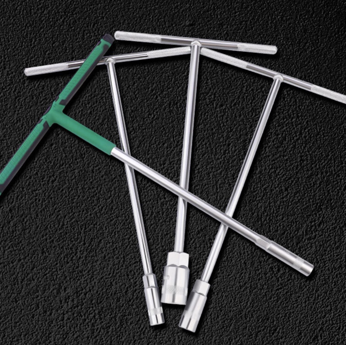13mm 롱사이즈 T렌치 육각소켓렌치 휠너트렌치 - 상품 이미지