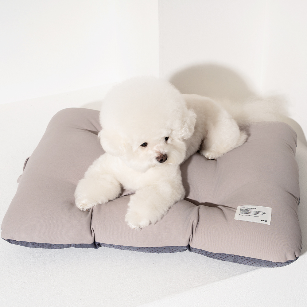 쉬오트 메종 이동식 켄넬 쿠션 2color M/L 강아지방석 고양이방석 - 상세 이미지 2