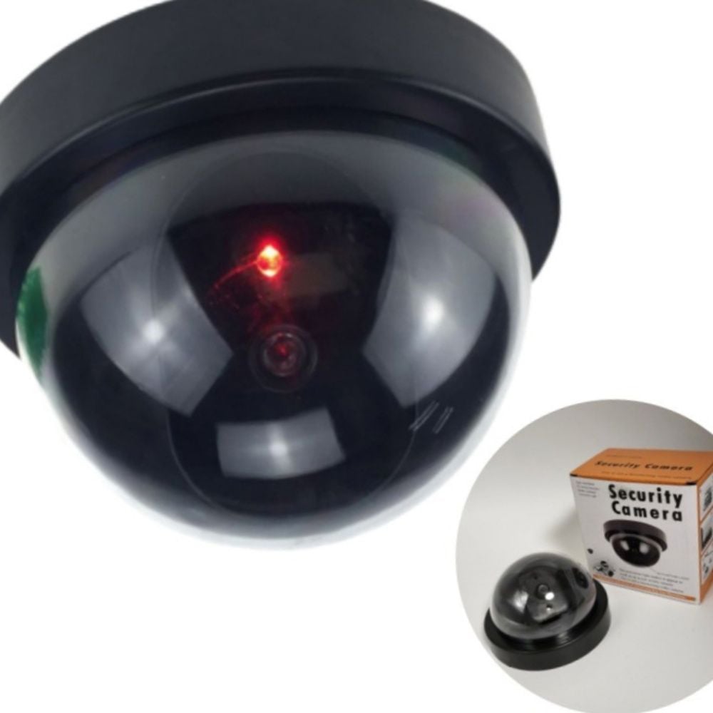 도난방지모조CCTV 자동센서 부착형 모형 감시카메라 - 상품 이미지