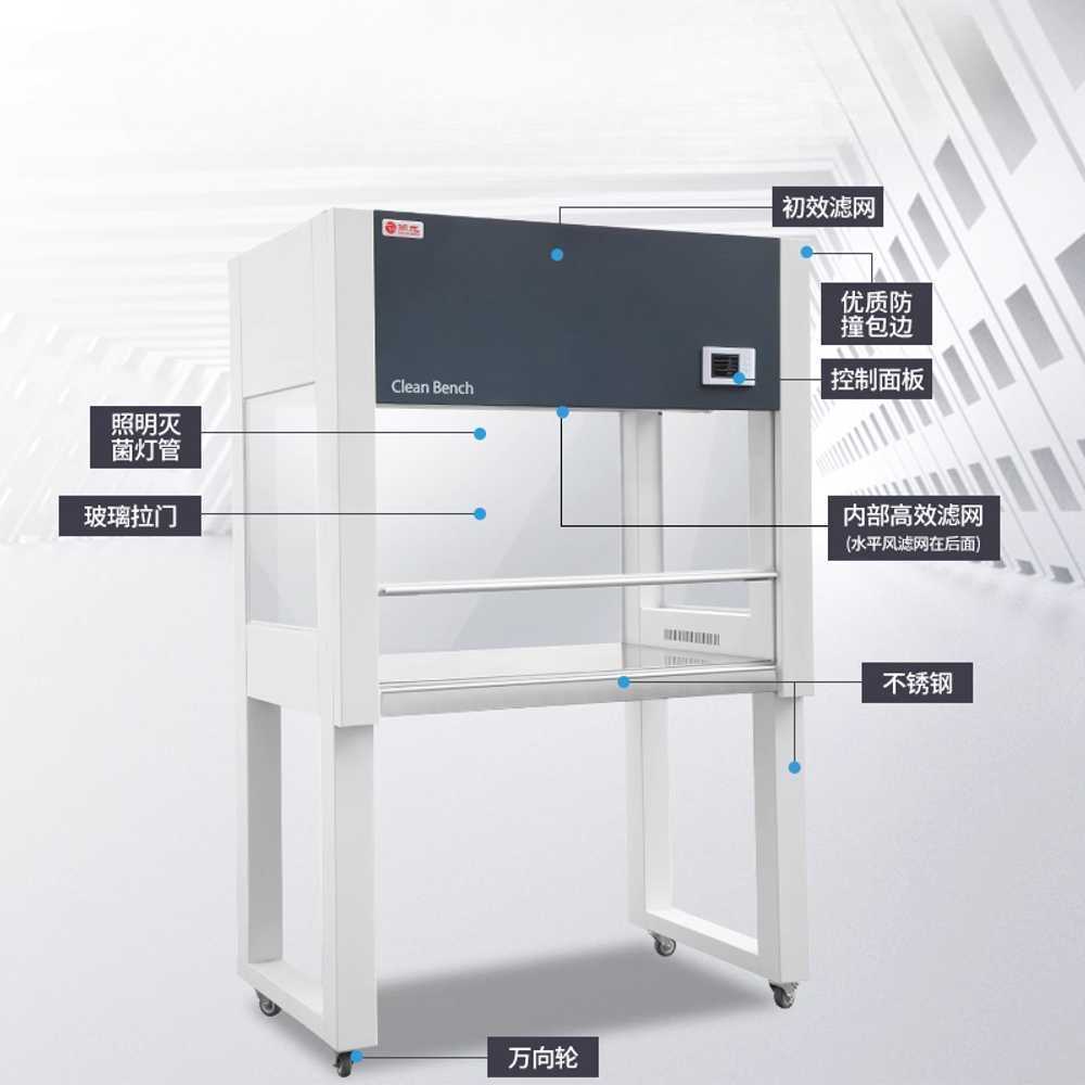 청정 공조 클린벤치 무균 실험 작업대 미생물 처리용 VD650 (스틸-목재 탁상 수직) - 상세 이미지 4