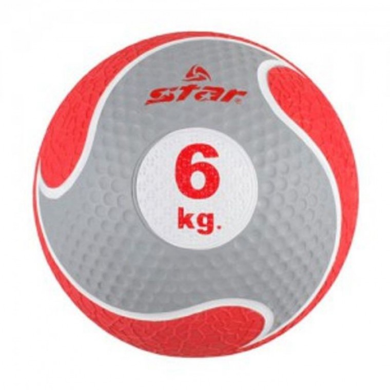 스타 메디신볼 월볼 홈트 헬스 운동공 웨이트볼 6kg - 메인 이미지