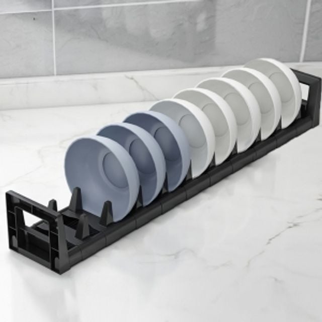 굿키친 간격조절 그릇꽂이(45cm) 싱크대 그릇정리 - 상품 이미지