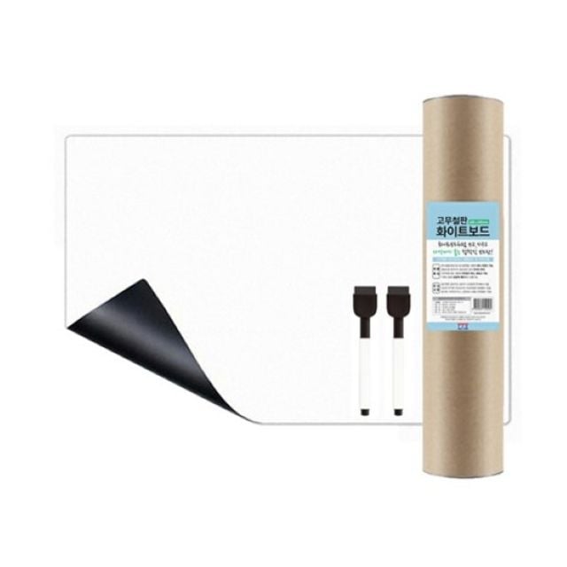 FOB 고무철판 화이트보드 RS-10 소 600x450mm - 상품 이미지