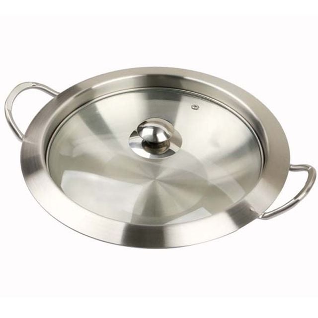 스텐 전골 냄비 인덕션 냄비 국 찌개 냄비 IH 240mm - 상품 이미지