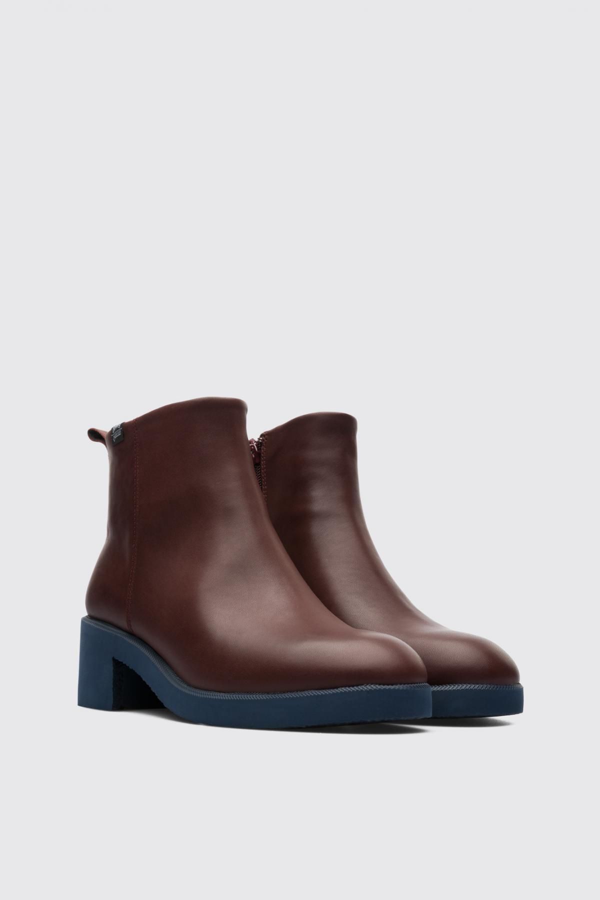 캠퍼 고어텍스 앵클부츠 여성 Wonder K400321-003 BURGUNDY - 상세 이미지 2