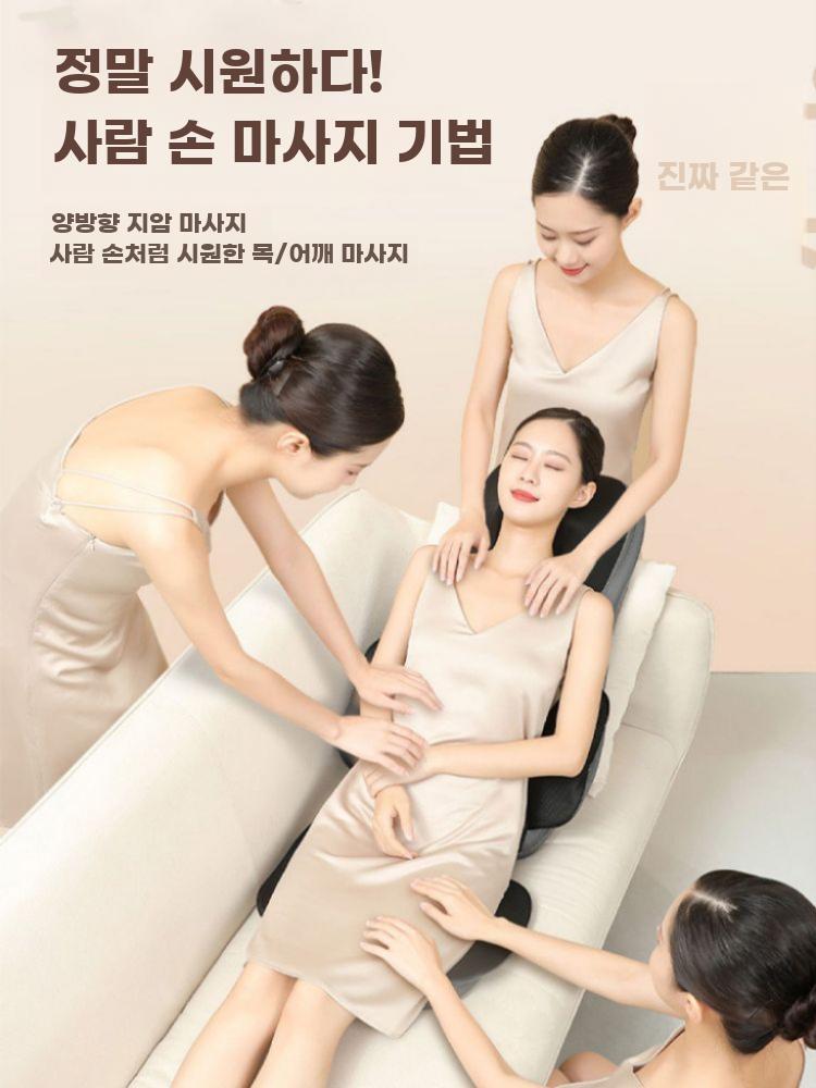 전신 안마의자 자동 안마기 자동 마사지 체어 소파 가정용 상반신 - 상세 이미지 5
