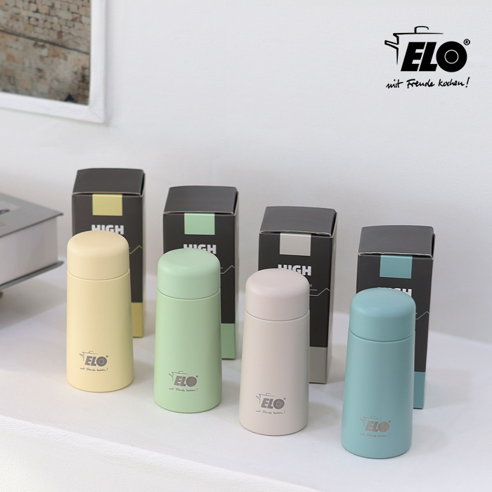 ELO 하이 미니 텀블러 140ml 초소형 슬림 감성 분유 휴대용 주머니