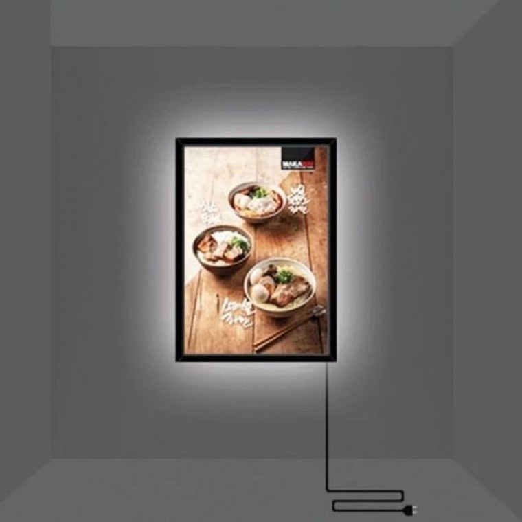 삼화 LED 라이트패널 메뉴판 광고판 벽걸이형 A2 - 상품 이미지