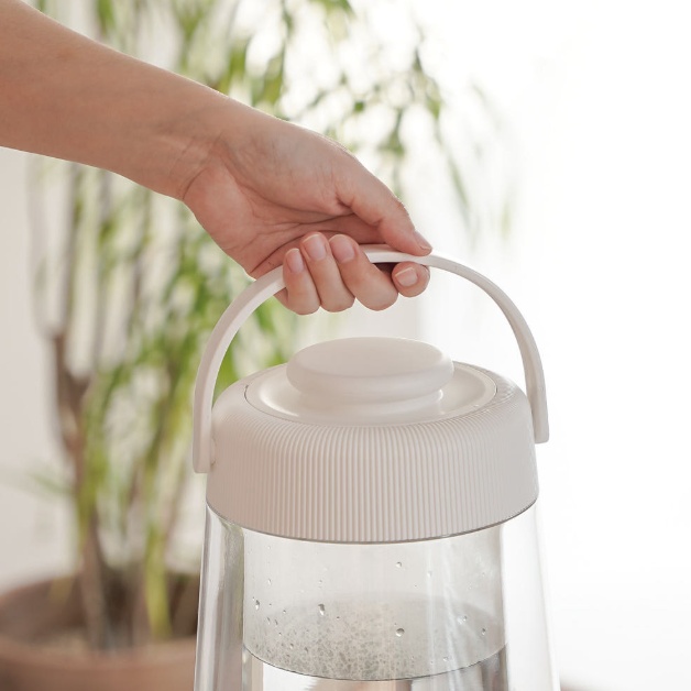 투명유리 가열식가습기 3.5L 리모컨 타이머 무드등 신생아가습기 - 상세 이미지 5