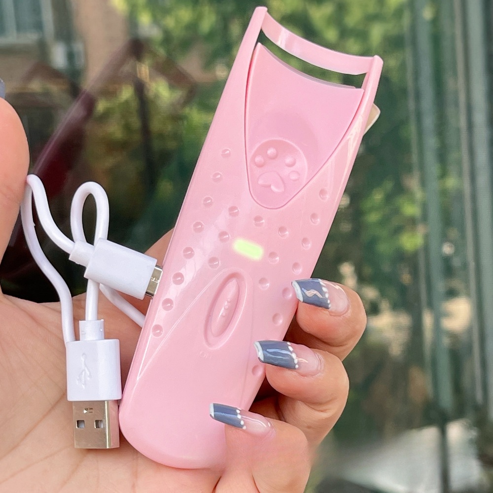 속눈썹고데기 히팅뷰러 매직컬 USB 충전 빠른 예열 롱래스팅 완벽 컬링 휴대용 - 상세 이미지 3