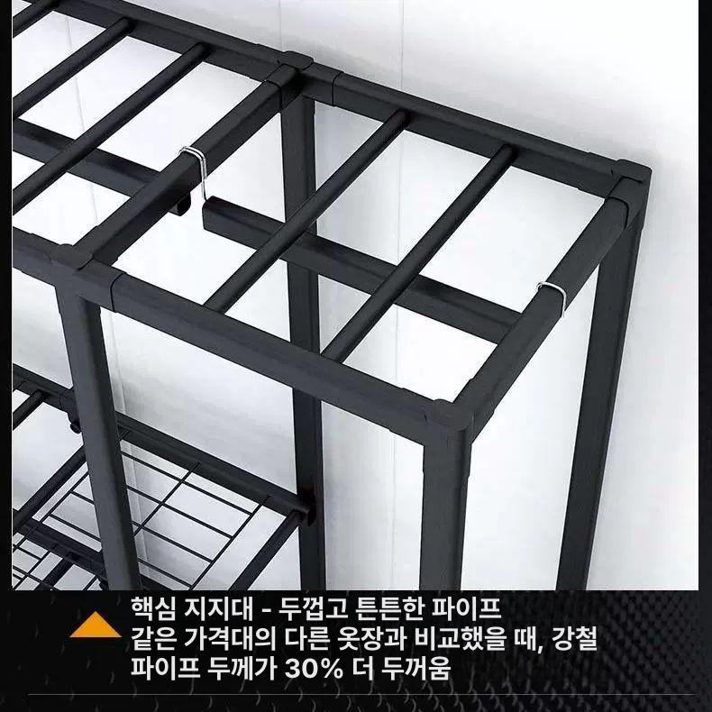 간편 접이식 침대 수납형 프레임 내구성 좋은 원룸용 80cm 튜브-창의적 공간 - 상세 이미지 5