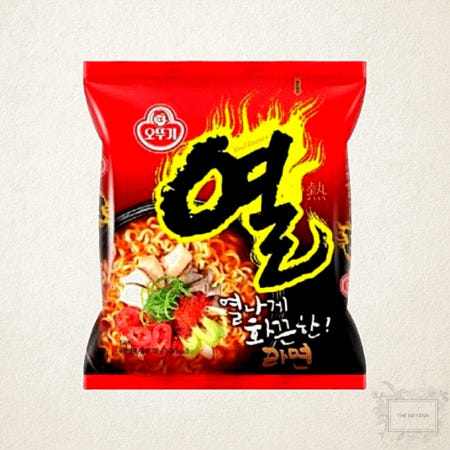 오뚜기 라면 열라면 매운맛 봉지라면 40개입