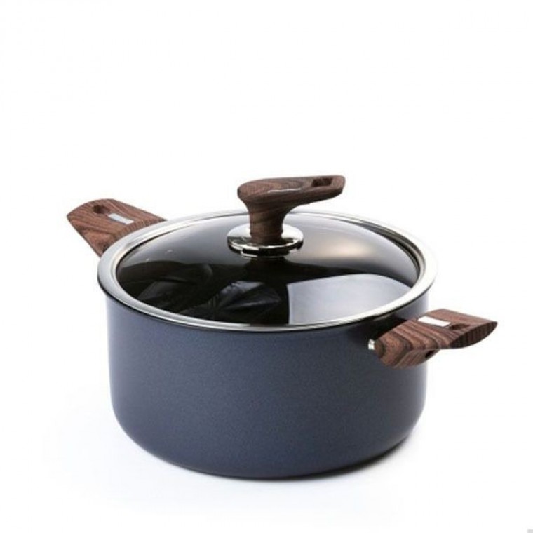 매직쉐프 인덕션 냄비 찌개 라면 조리 20cm 블루 - 메인 이미지